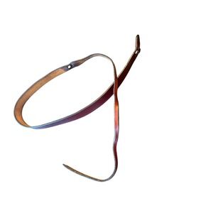 Whitley Genuine Leather Belt 31 Burgundy Classic Casual